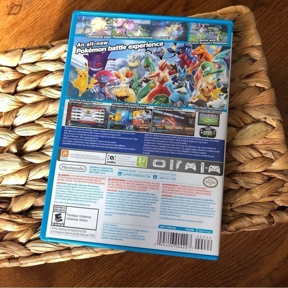Pokken Tournament video game for Wii U